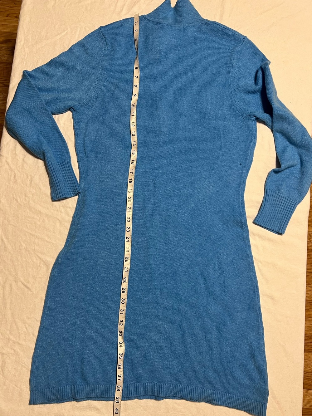 Lilly Pulitzer Bright Blue V-Neck Polo Sweater Dress - Picture 6 of 7